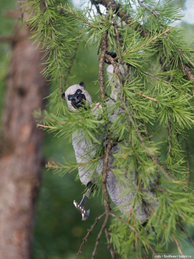 Большой и пушистый — Лепка авторских кукол: полимерная глина