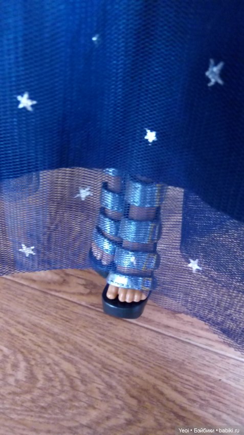 Фото Монстер Хай Клодин (42см) в платье и костюме из детской юбки