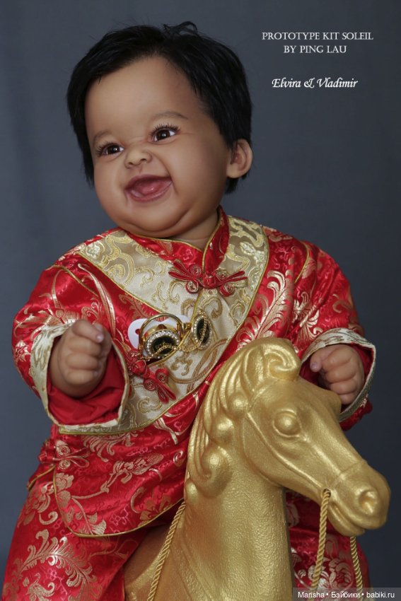 Soleil скульптора Ping Lau, автор прототипа Эльвира и Владимир Кулигины