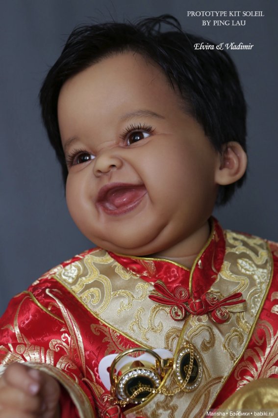 Soleil скульптора Ping Lau, автор прототипа Эльвира и Владимир Кулигины