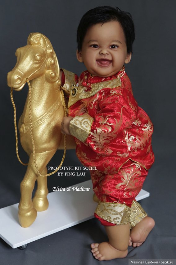 Soleil скульптора Ping Lau, автор прототипа Эльвира и Владимир Кулигины