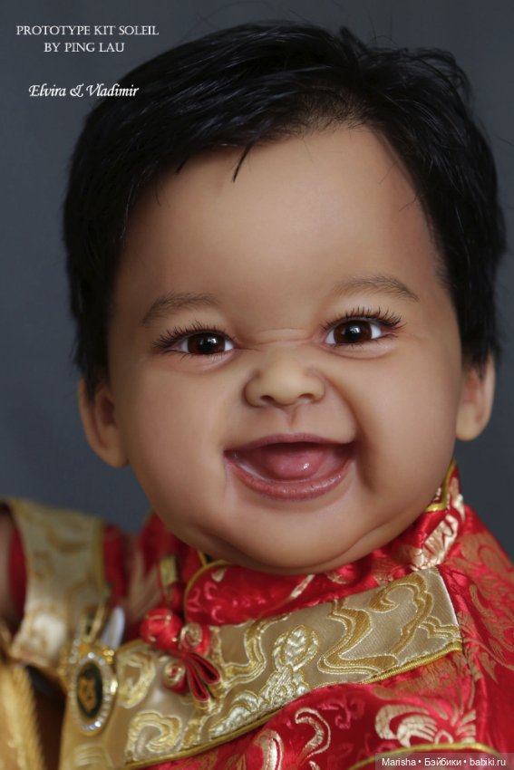 Soleil скульптора Ping Lau, автор прототипа Эльвира и Владимир Кулигины