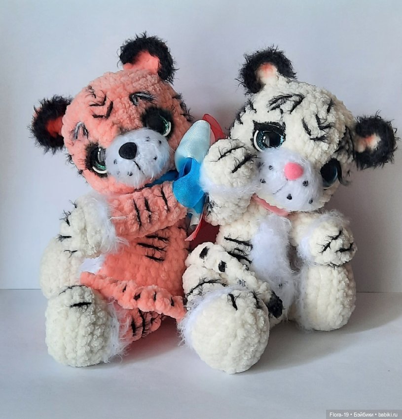 Тигрули полосатые — Вязаные игрушки и амигуруми: крючком (фото 6)