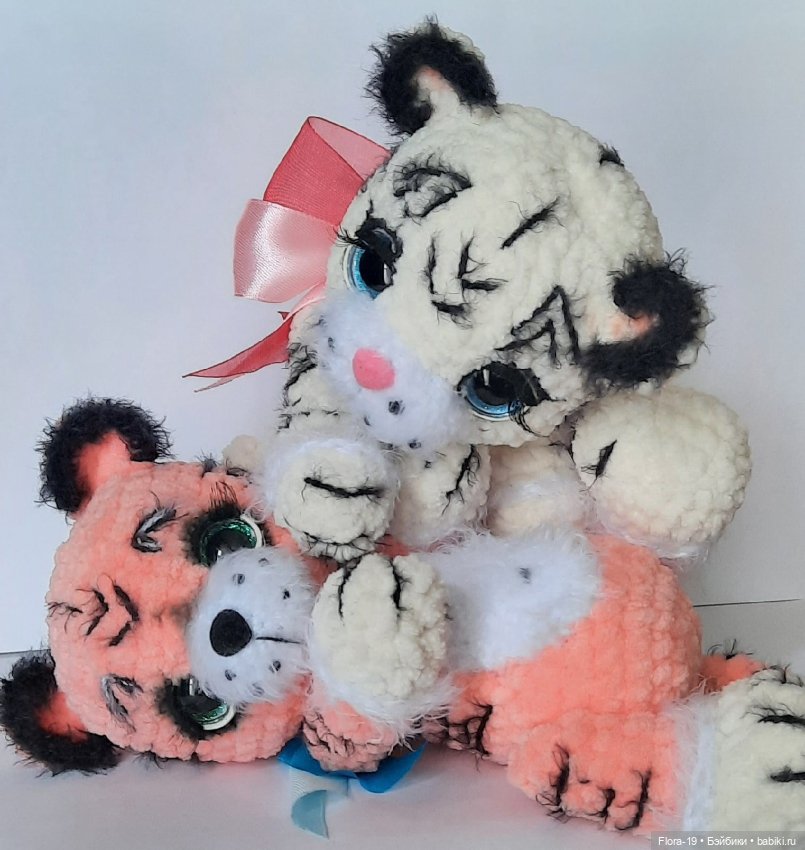 Тигрули полосатые — Вязаные игрушки и амигуруми: крючком (фото 4)