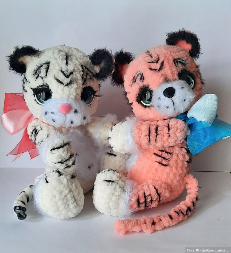 Тигрули полосатые — Вязаные игрушки и амигуруми: крючком (фото 5)