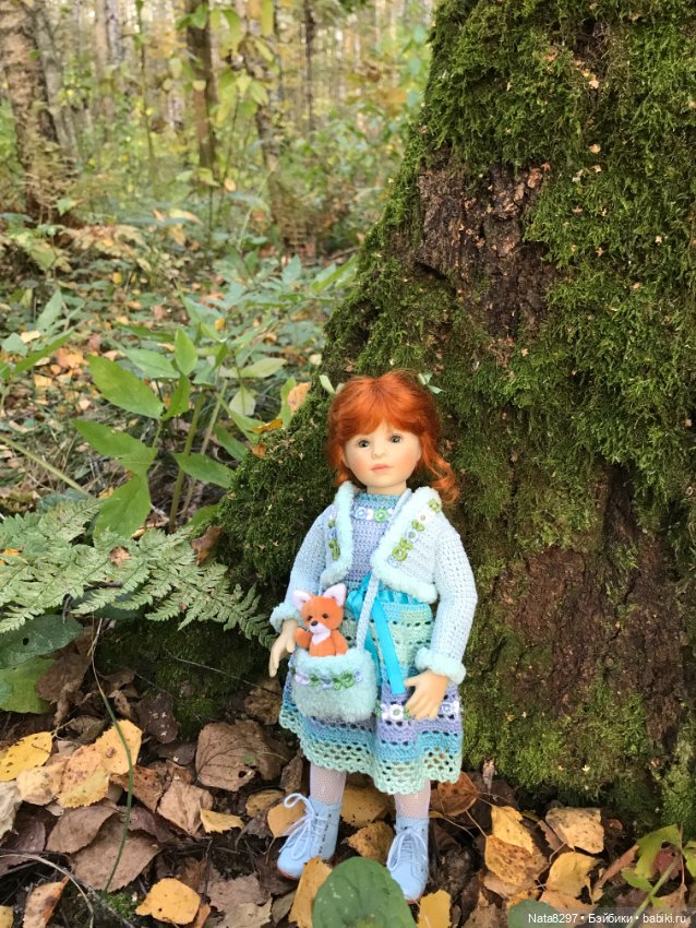 Марго и краски осени. Куколка от Heidi Plusczok (фото 4)