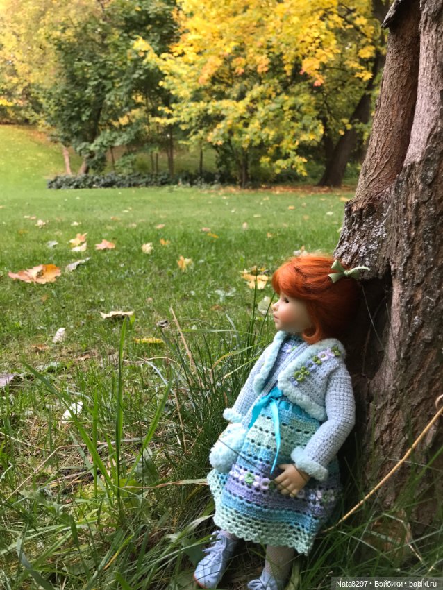 Марго и краски осени. Куколка от Heidi Plusczok