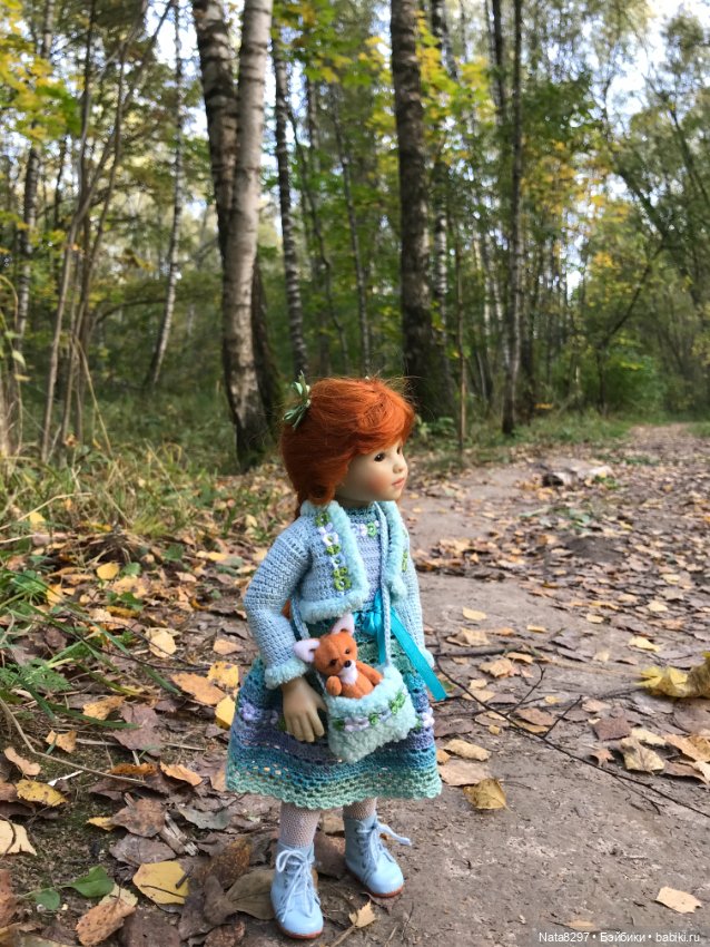 Марго и краски осени. Куколка от Heidi Plusczok (фото 5)