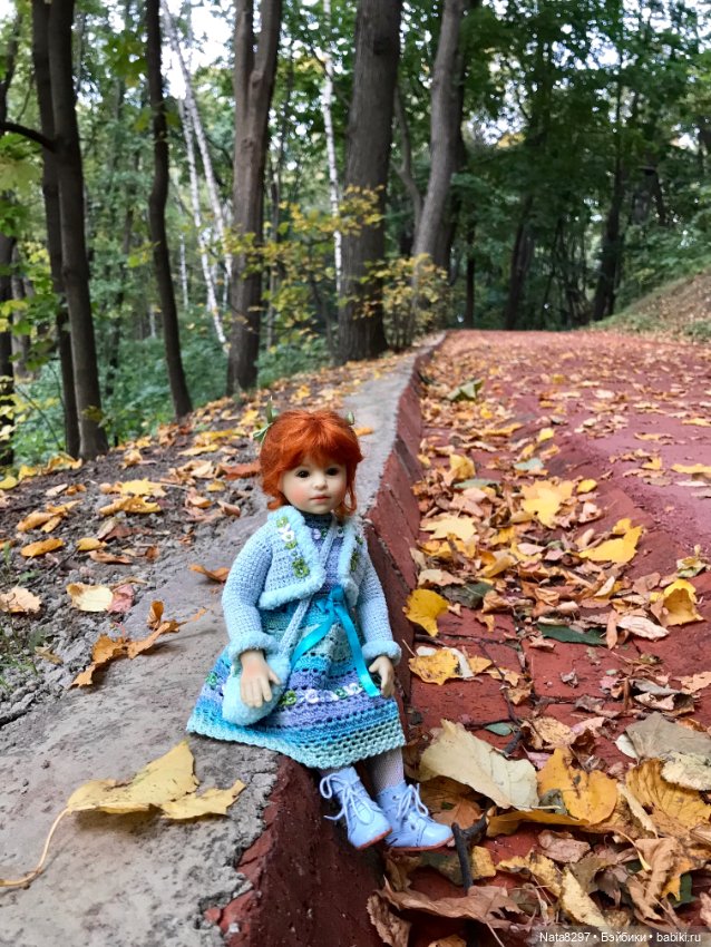 Марго и краски осени. Куколка от Heidi Plusczok