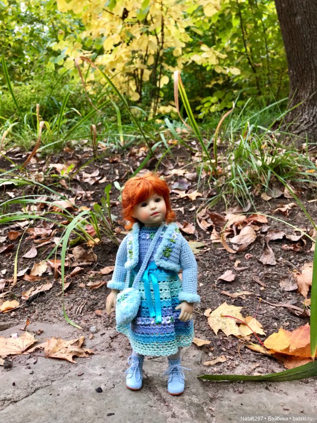 Марго и краски осени. Куколка от Heidi Plusczok
