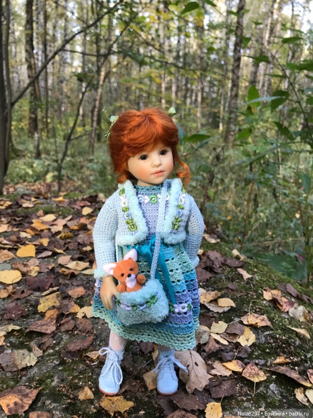 Марго и краски осени. Куколка от Heidi Plusczok (фото 3)