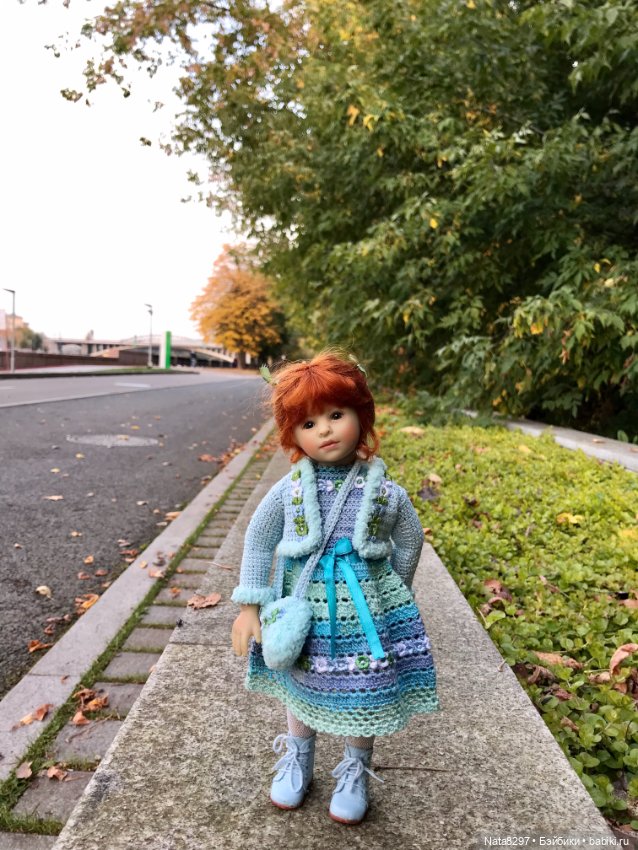 Марго и краски осени. Куколка от Heidi Plusczok