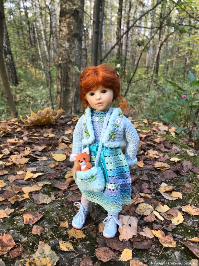 Марго и краски осени. Куколка от Heidi Plusczok (фото 2)