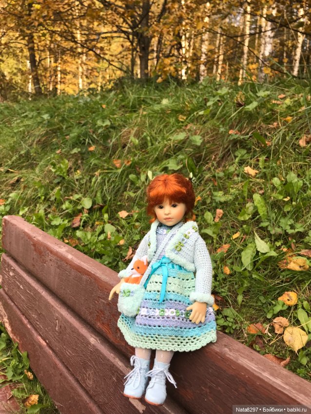 Марго и краски осени. Куколка от Heidi Plusczok
