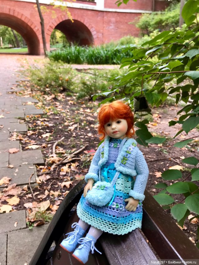 Марго и краски осени. Куколка от Heidi Plusczok