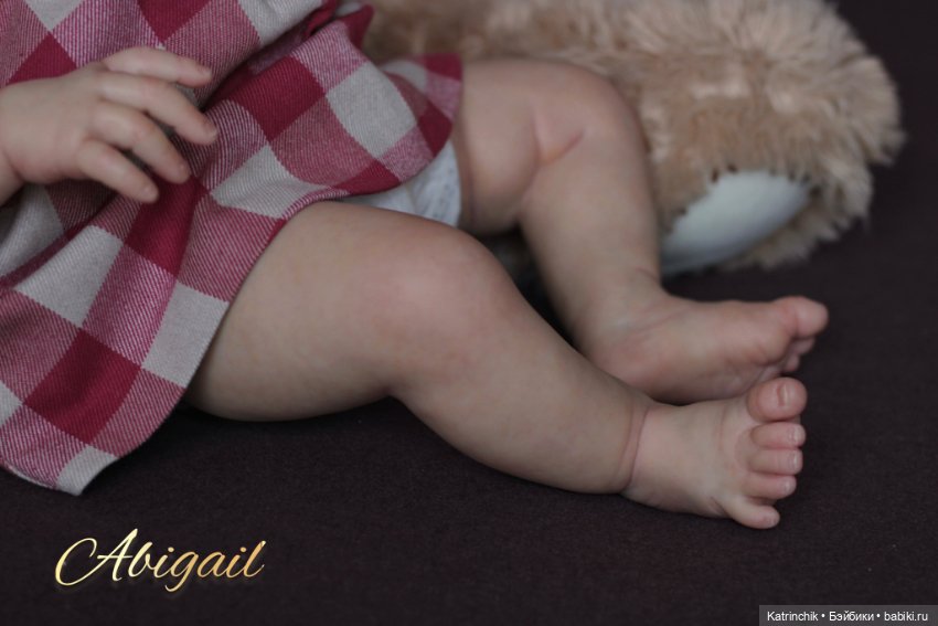 Малышка Abigail. Работа Екатерины Усенко