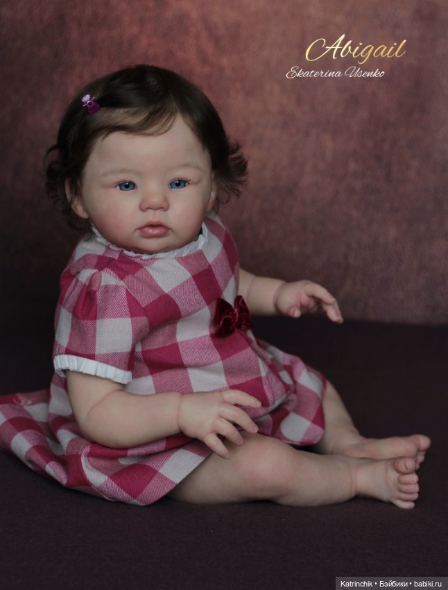 Малышка Abigail. Работа Екатерины Усенко