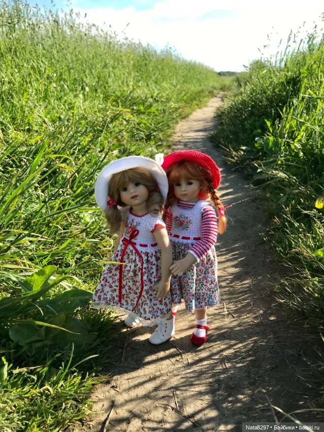 Плюшечки и лето. Лили и Изабелла от Heidi Plusczok (фото 6)