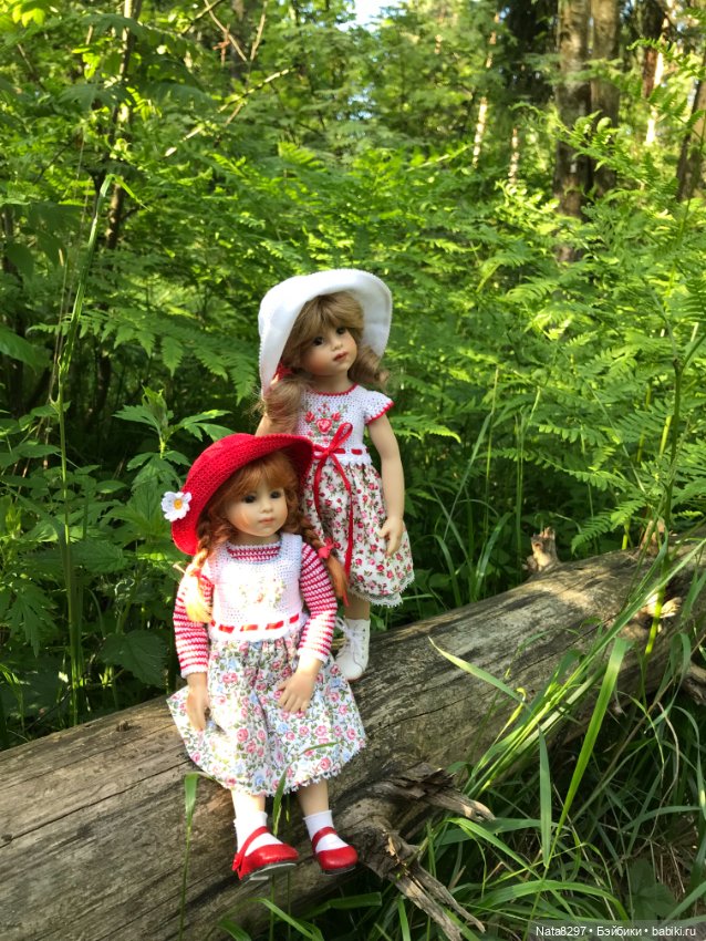 Плюшечки и лето. Лили и Изабелла от Heidi Plusczok