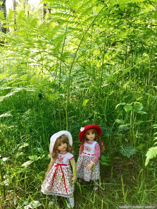 Плюшечки и лето. Лили и Изабелла от Heidi Plusczok