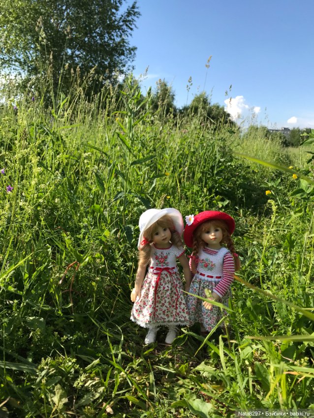 Плюшечки и лето. Лили и Изабелла от Heidi Plusczok