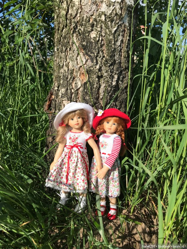 Плюшечки и лето. Лили и Изабелла от Heidi Plusczok (фото 3)