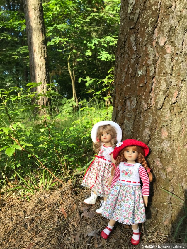 Плюшечки и лето. Лили и Изабелла от Heidi Plusczok
