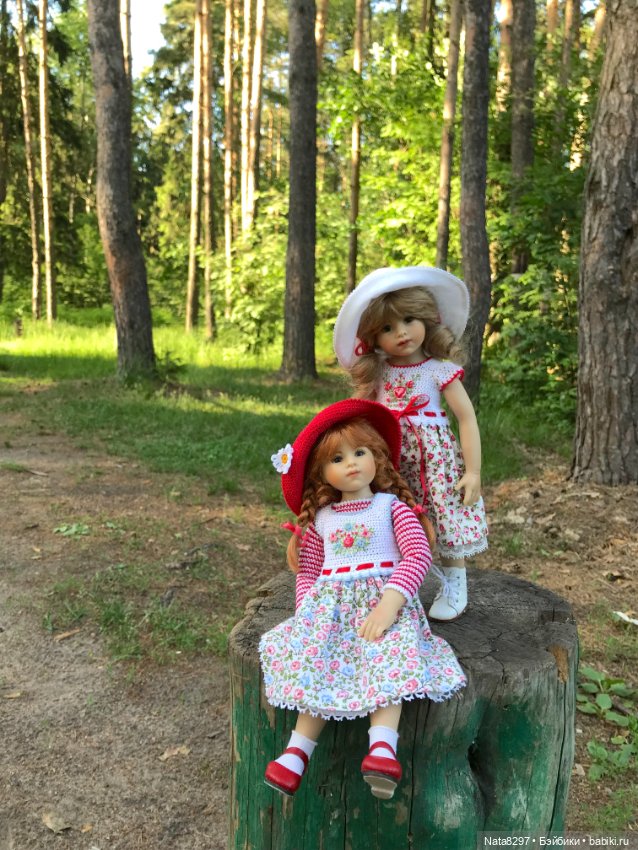 Плюшечки и лето. Лили и Изабелла от Heidi Plusczok