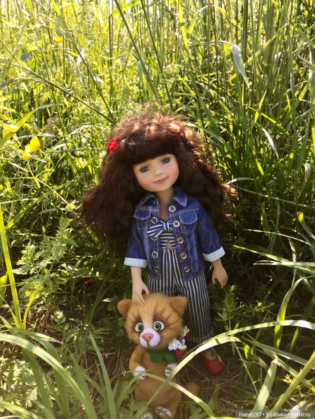 Белла и люпины. Куколка Ruby Red (фото 6)