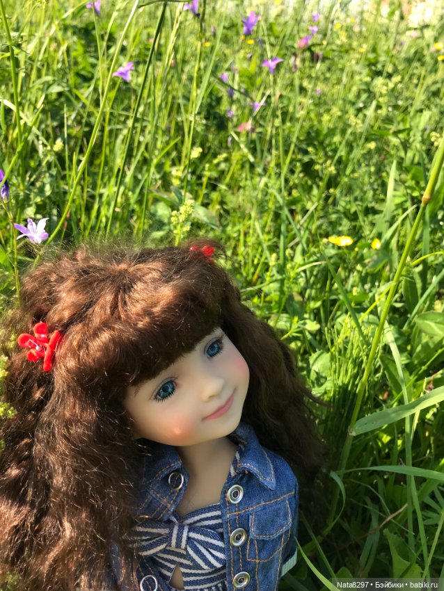 Белла и люпины. Куколка Ruby Red (фото 8)