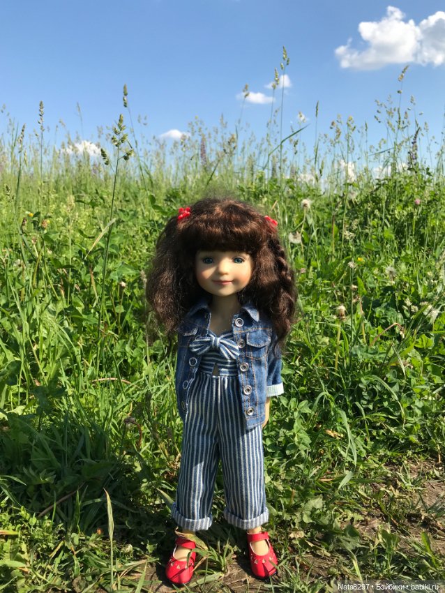 Белла и люпины. Куколка Ruby Red (фото 5)