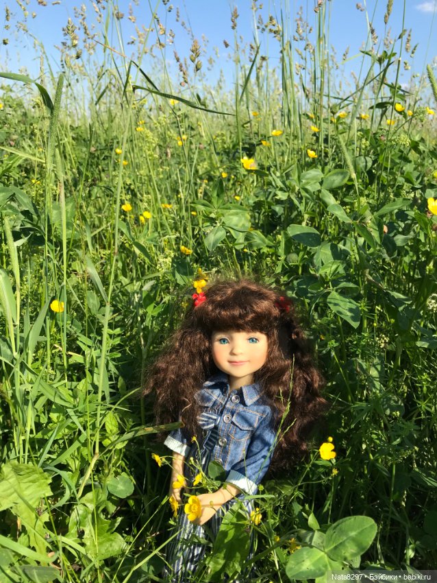 Белла и люпины. Куколка Ruby Red (фото 7)