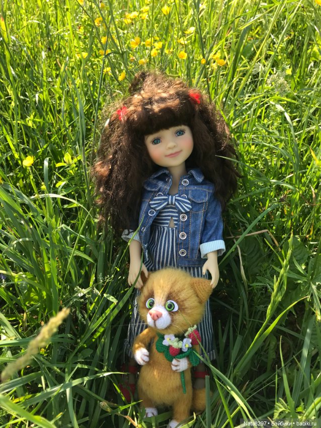 Белла и люпины. Куколка Ruby Red (фото 9)