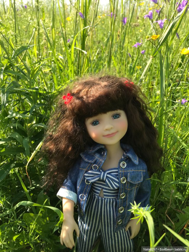 Белла и люпины. Куколка Ruby Red (фото 10)