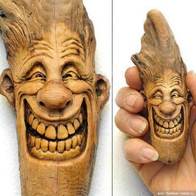 Персонажи из обломков деревьев от Нэнси Татл (фото 5)