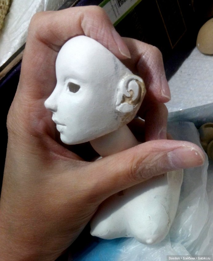 Шарнирная дамочка — Авторские шарнирные куклы своими руками: лепка (фото 2)