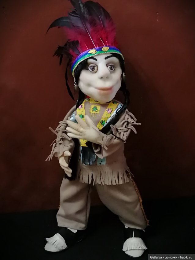 Апатамушта и К' ч 18 — Куклы из капрона и чулочной техники: авторские игрушки (фото 4)