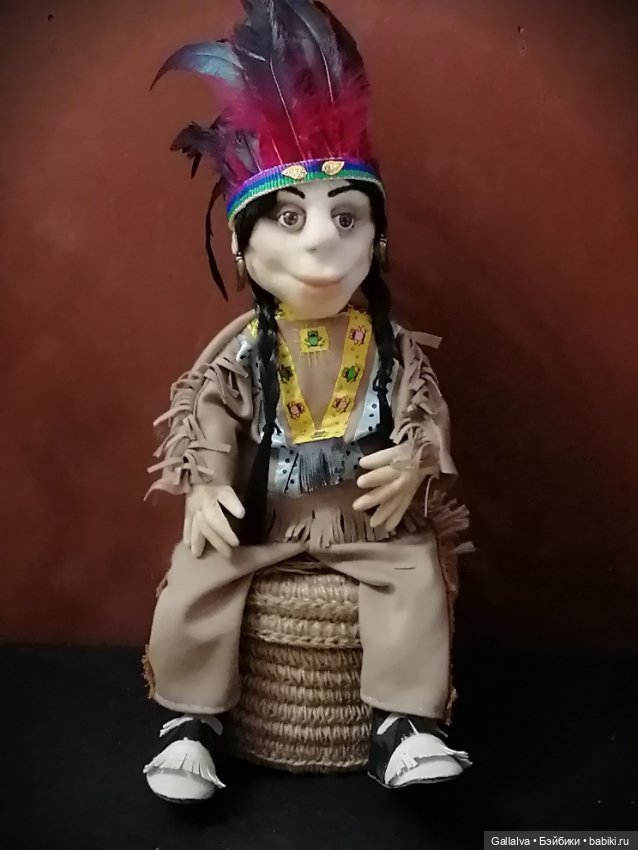 Апатамушта и К' ч 18 — Куклы из капрона и чулочной техники: авторские игрушки (фото 6)
