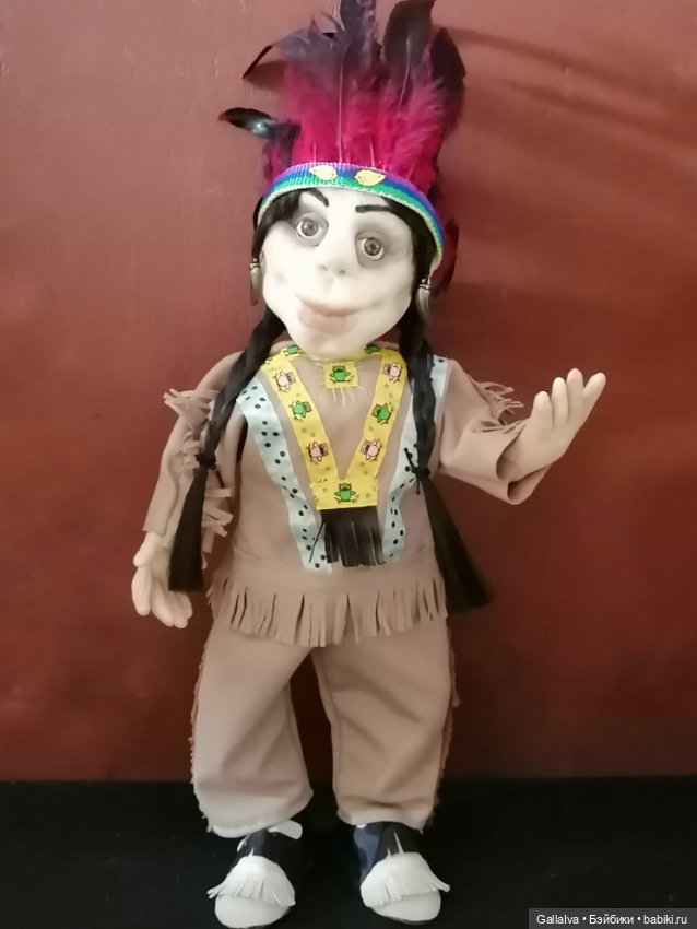 Апатамушта и К' ч 18 — Куклы из капрона и чулочной техники: авторские игрушки (фото 2)