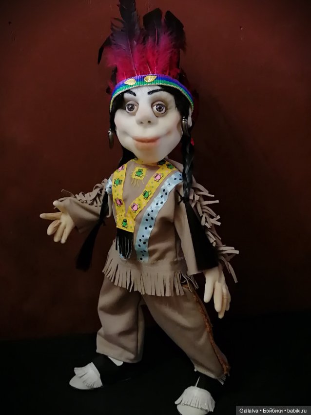Апатамушта и К' ч 18 — Куклы из капрона и чулочной техники: авторские игрушки (фото 3)