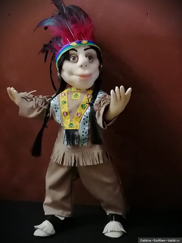 Апатамушта и К' ч 18 — Куклы из капрона и чулочной техники: авторские игрушки (фото 5)
