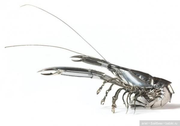 Металлические звери от скульптора Edouard Martinet