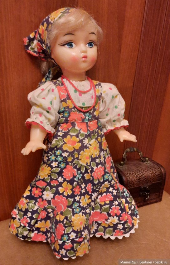 Красавица Алёнушка — Советские винтажные куклы (СССР): Ленигрушка (фото 2)
