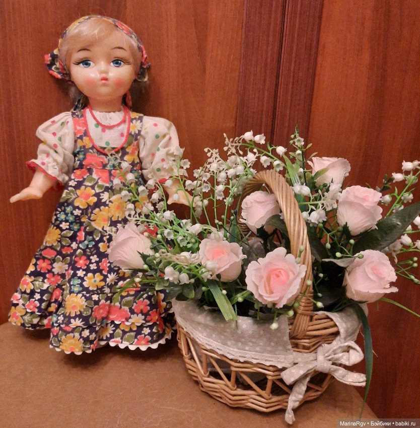 Красавица Алёнушка — Советские винтажные куклы (СССР): Ленигрушка (фото 4)