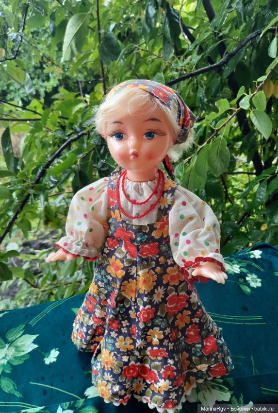 Красавица Алёнушка — Советские винтажные куклы (СССР): Ленигрушка (фото 6)