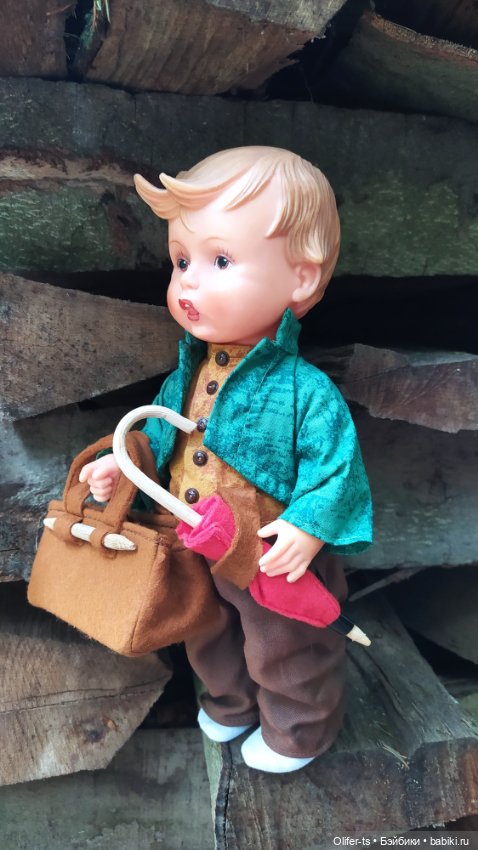 Мои волшебные куклы Goebel в лесу (фото 7)