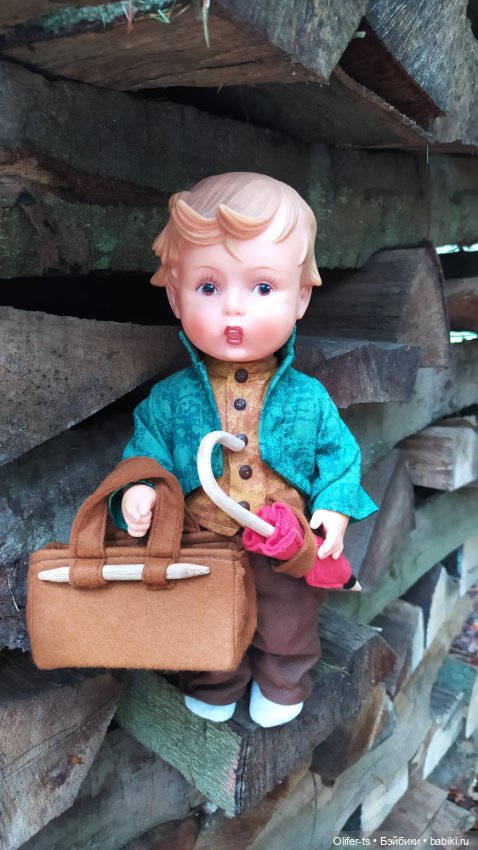 Мои волшебные куклы Goebel в лесу (фото 6)