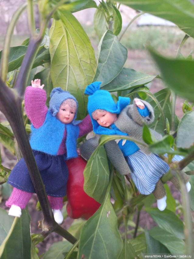Аля с Элей на прогулке — Куклы Минимир (Minimir): Пупсы 7 и 11 см