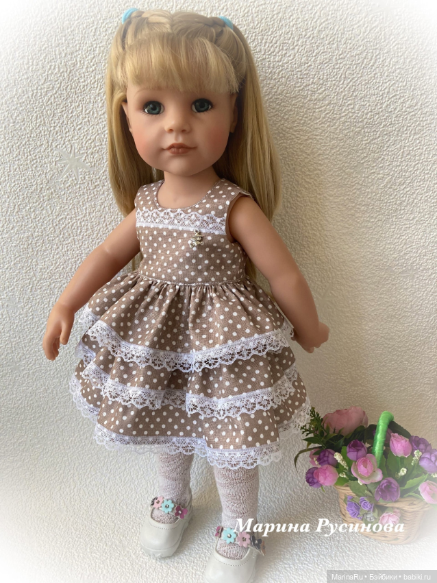Летние платья — Одежда и обувь для кукол своими руками: фото (фото 8)
