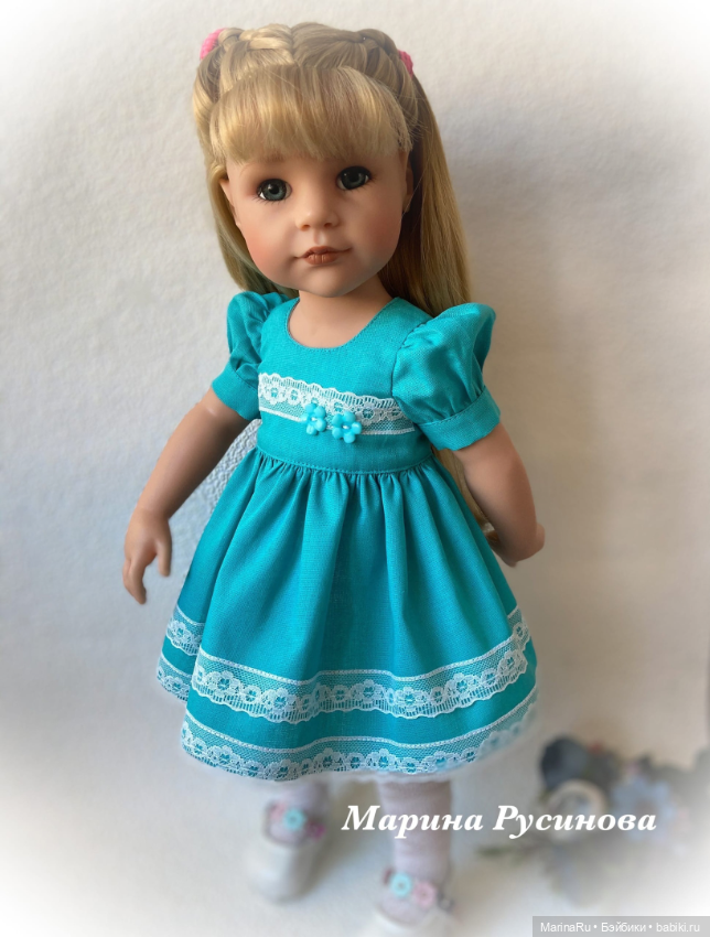 Летние платья — Одежда и обувь для кукол своими руками: фото (фото 3)